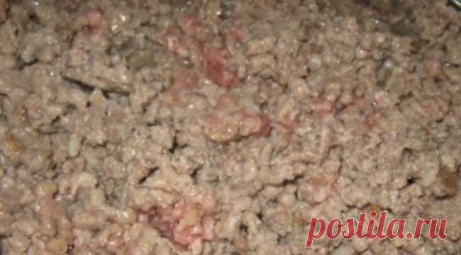 Фарш хлебный с ветчиной
