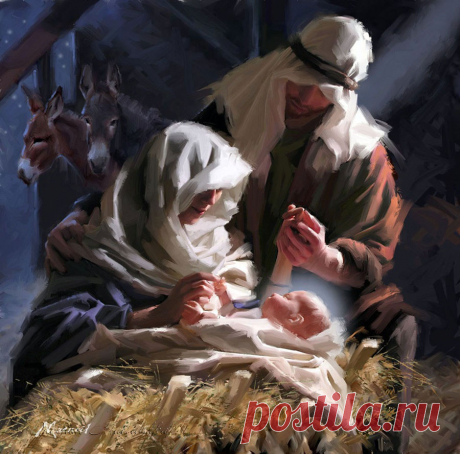 Дух рождества. Художник Richard Macneil.