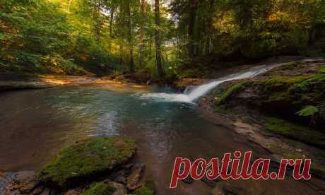 Пороги реки Мезмайка, Апшеронский район Краснодарского края. - Путешествуем вместе