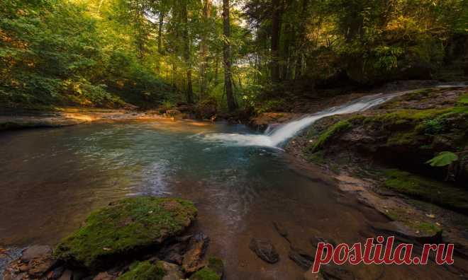 Пороги реки Мезмайка, Апшеронский район Краснодарского края. - Путешествуем вместе
