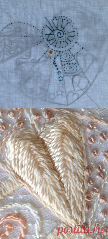 Бразильская техника вышивки (Brazilian Dimensional Embroidery) ☆ швы и стежки, мастер-классы и видео