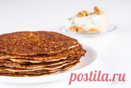 Блины гречневые на пшеничной закваске