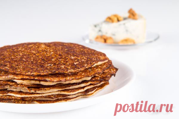 Блины гречневые на пшеничной закваске