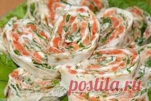 закуски из лаваша
