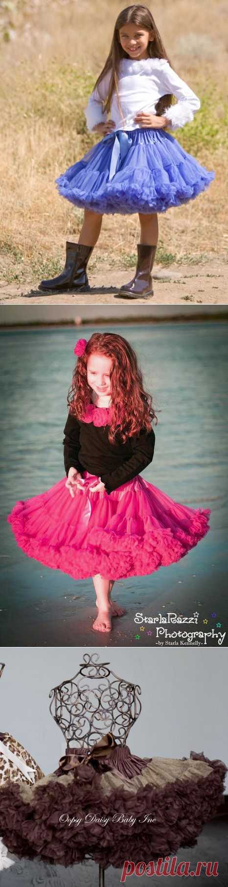 Мастер-класс Пышная юбочка Pettiskirt.