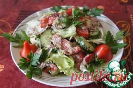 Салат из свежих овощей "Глехурад" - кулинарный рецепт