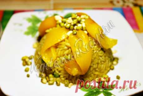 Рис с кукурузой и зеленым горошком - вкусный рецепт с фото