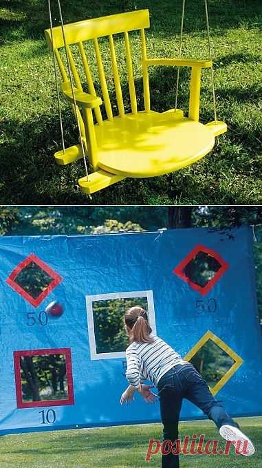 19 оригинальных, простых и дешёвых идей для дачи | MixStuff