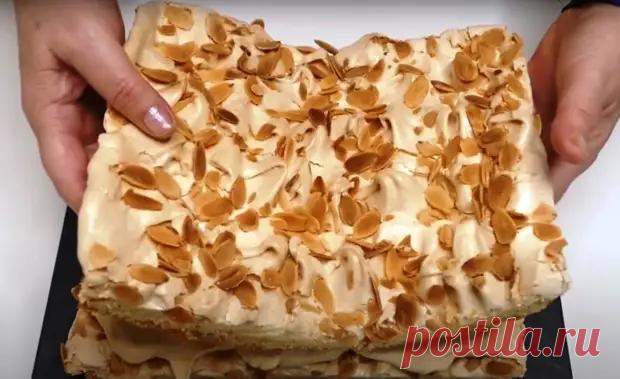 Знаменитый Норвежский торт. Готовится быстро и просто, получается вкуснейшим! - В кастрюльке - Медиаплатформа МирТесен