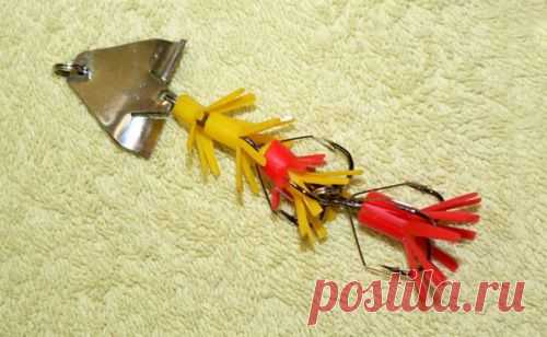 Самодельная блесна «Солнечный Коралл»