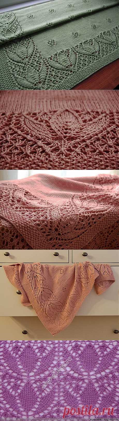 Плед Tulips &amp; Rosebuds Baby Blanket.