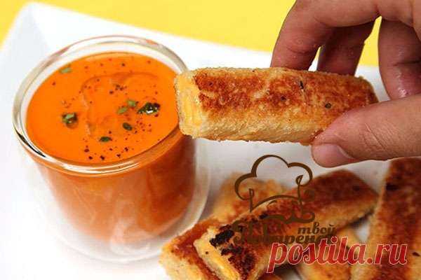 Как вкусно пожарить сыр на сковороде - пошаговый рецепт