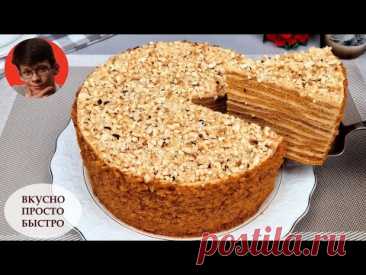 МЕДОВИК  БЕЗ  РАСКАТКИ  КОРЖЕЙ