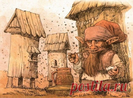 Дед Егор и дух Пасечник