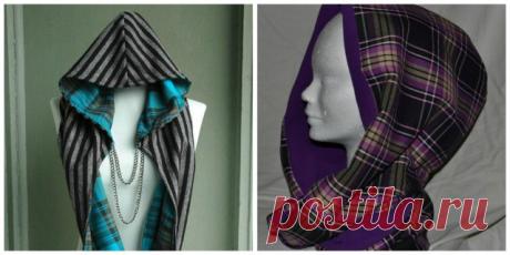 Шарф с капюшоном — Копилочка полезных советов