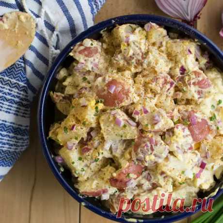 Сливочный картофельный салат OLD BAY Сливочный картофельный салат OLD BAY какое искушение! А Вы знаете что OLD BAY в переводе на русский язык читается как "СТАРЫЙ ЗАЛИВ" ,а это говорит о многом.