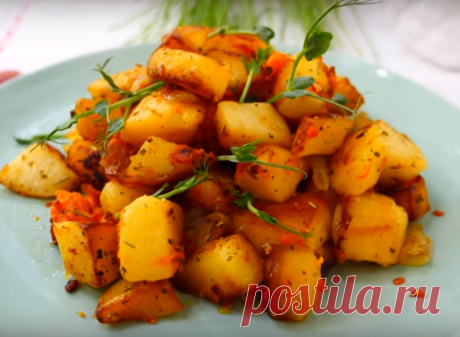 Вкусный и сытный картофель по-особенному (готовим в пост) - Вкусные рецепты - медиаплатформа МирТесен