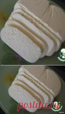 Адыгейский сыр без яиц и уксуса - кулинарный рецепт