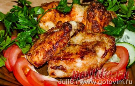 Цыпленок по-южному, изобретение Сипси. Рецепт с фото Вариант приготовления курицы так, чтобы мясо после жарки оставалось сочным. Весь секрет - в замачивании кусочков курицы в молоке. Затем мясо кладут в пакет с мукой, хорошенько встряхивают, чтобы каждый кусочек оказался под слоем муки. Осталось только пожарить и съесть.