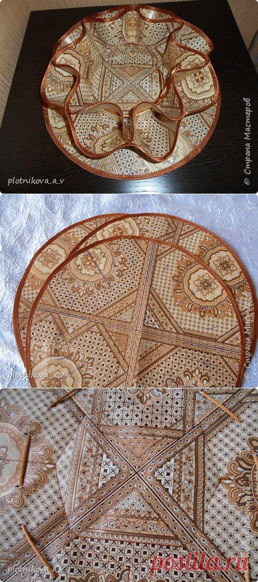 Шьем салфетку — трансформер к Пасхе