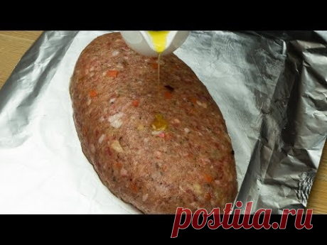 Надоели скучные котлеты?! Мясной хлеб - замечательная и вкусная альтернатива! | Appetitno.TV