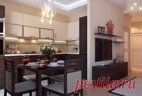 Дизайн однокомнатной квартиры в хрущевке: пример удобной планировки - Учимся Делать Все Сами