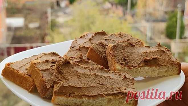 Паштет из куриной печени, как готовит моя мама.