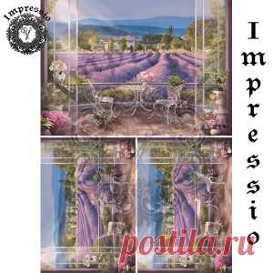 Декупажная карта