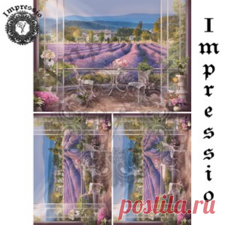 Декупажная карта