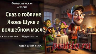 Фантастическая история ✨ Сказ о гоблине Якове Щуке и волшебном масле ✨ Аудиосказка