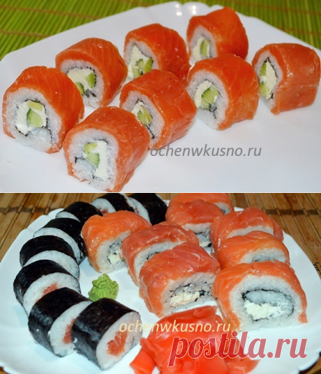 Суши, Роллы | ГОТОВИМ ВКУСНО И ПО-ДОМАШНЕМУ