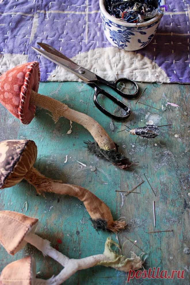 strange specimens and bird work – ann wood handmade