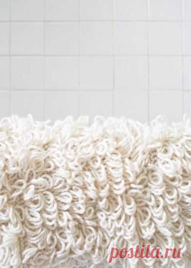 Как вязать махровое полотно 
Женский журнал.ру
