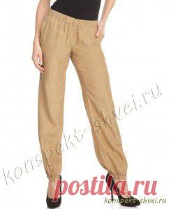 Шьем легко шаровары | КОНСПЕКТ ШВЕИ