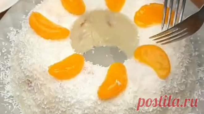 Лёгкий десерт без выпечки