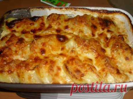 Картофель в духовке под соусом - пошаговый рецепт с фото