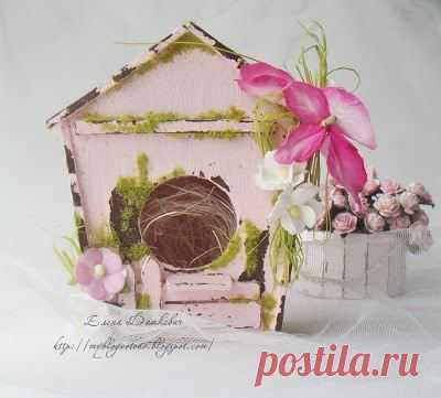 Декоративный скворечник | Умелые ручки