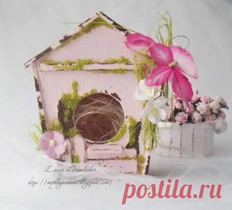 Декоративный скворечник | Умелые ручки