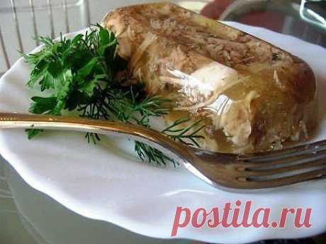 Холодец из курицы.