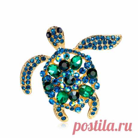Брошь "Черепаха", Tutti Frutti (Арт.: 68936-121651) купить по выгодной цене в Интернет-магазине Море блеска