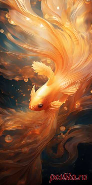 Золотая рыбка исполнит заветные желания) ))