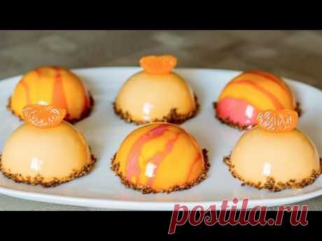 Муссовый апельсиновый торт/пирожные |  Mousse  Orange Cake
