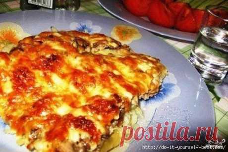 Мясо по-французски&quot; из куриного фарша