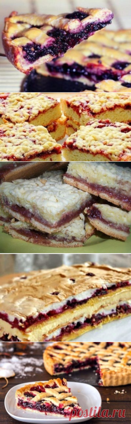 ТОП-6 САМЫХ ВКУСНЫХ ПИРОГОВ С ВАРЕНЬЕМ