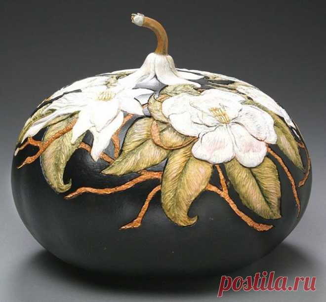 Невероятная тыквенная резьба Мэрилин Сандерленд | Хвастунишка