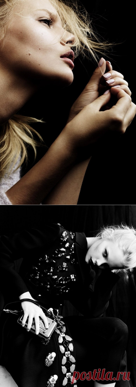 Марло Хорст (Marloes Horst) в фотосессии Билли Кидда (Billy Kidd) для журнала Oyster (осень 2012)