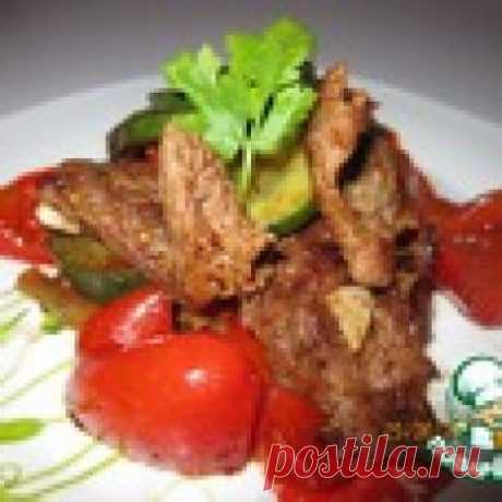 Мясное блюдо уйгурской кухни "Тархамяк сяй" Кулинарный рецепт