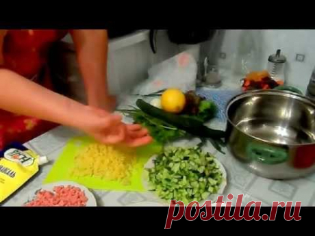 GVK: Окрошка, готовим окрошку, вкусная окрошка, секреты приготовления окрошки