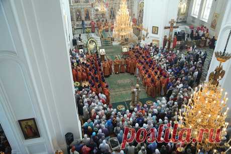 В Верхотурье в день памяти святого праведного Симеона, Верхотурского Чудотворца была совершена Божественная литургия