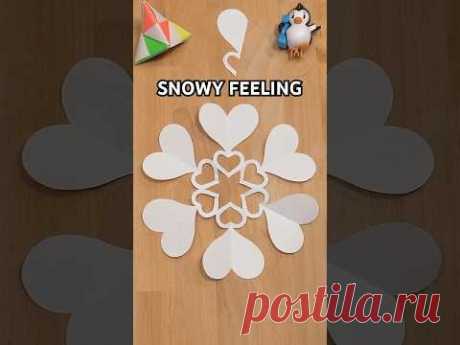 SNOWFLAKE SNOWY FEELING INSTRUCTION | CHRISTMAS CRAFTS INCL ART